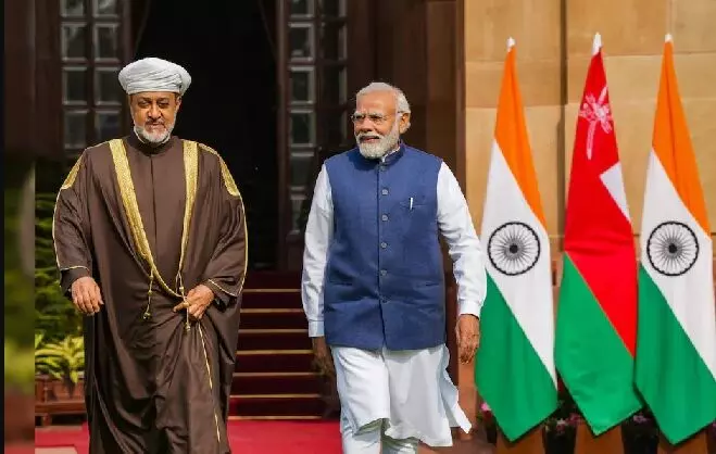 PM Modi holds strategic talks with Oman Sultan Haitham Bin Tarik
