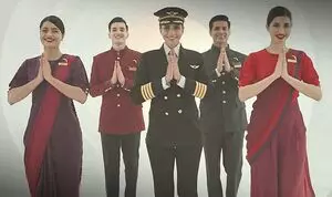 New Manish Malhotra-designed uniforms unveiled by Air India