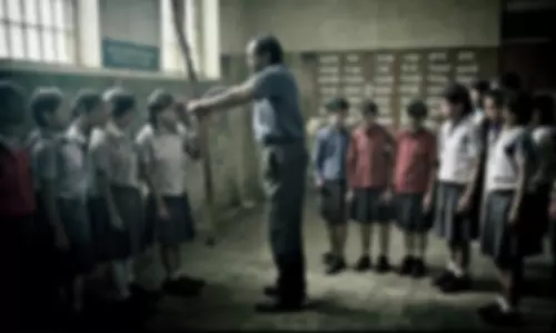 Failed to recite Sanskrit prayers: Principal thrashes students