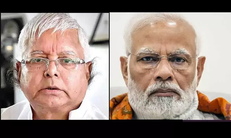 Who is Modi? will not allow him to form govt in ’24: Lalu Prasad