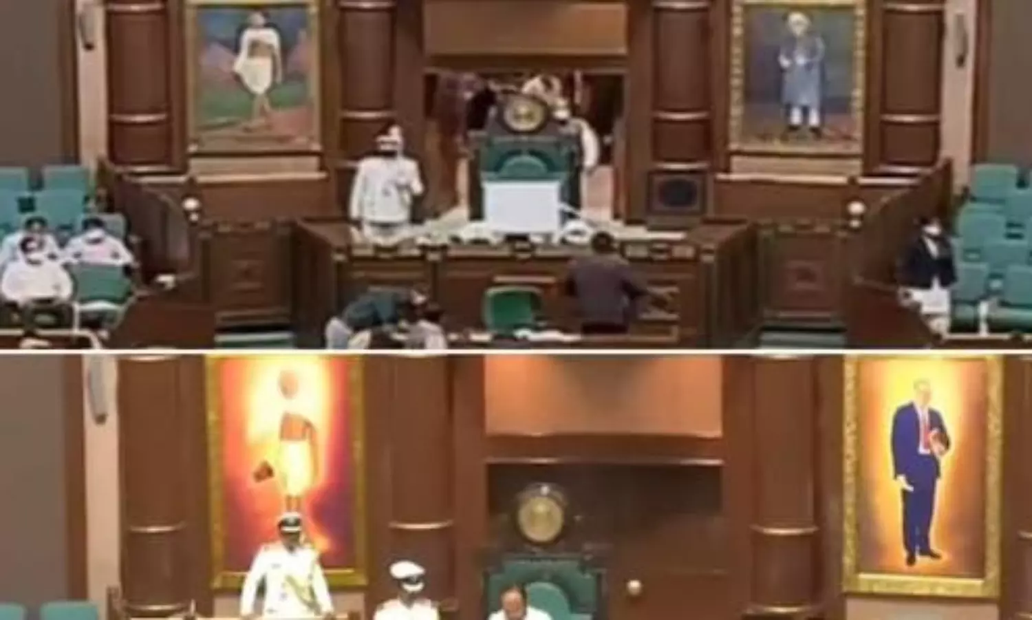 Congress reacts to Nehrus photo being replaced with Ambedkars in MP Assembly