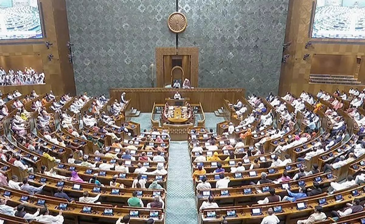 Opposition protest suspensions of 141 MPs; hold mock House proceedings