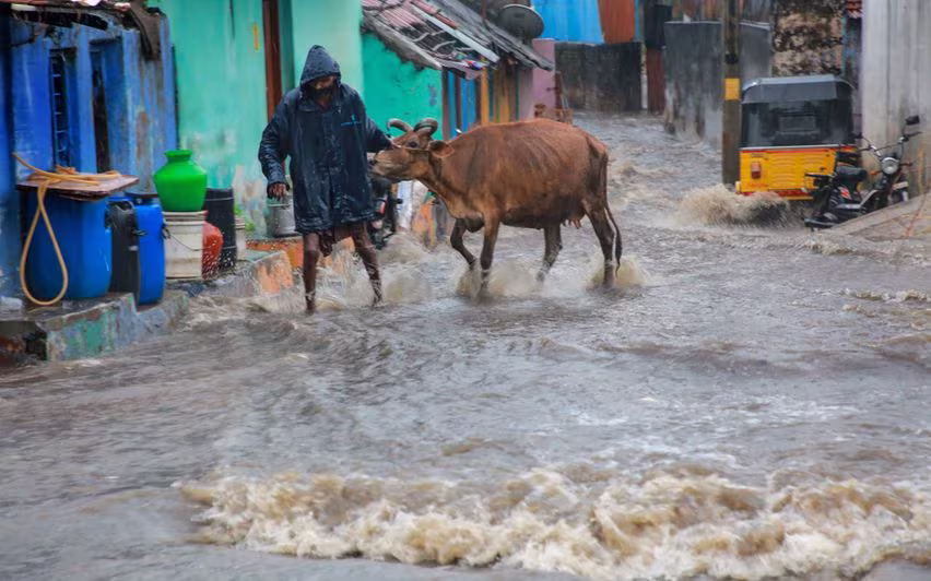 3 dead, 500 train passengers stranded as heavy rains hit Tamil Nadu