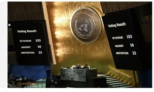 Israeli war on Gaza: US objects to wording in UN resolution for ceasefire