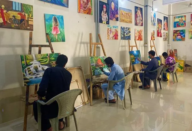 Jailed but thriving: Pakistan’s prison artists earn big selling art