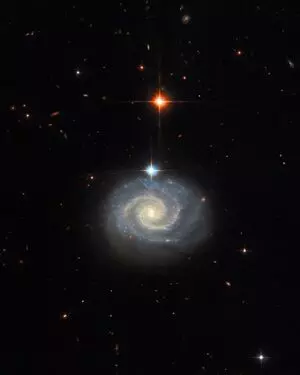 Galaxy with ‘forbidden’ light images by Hubble Telescope