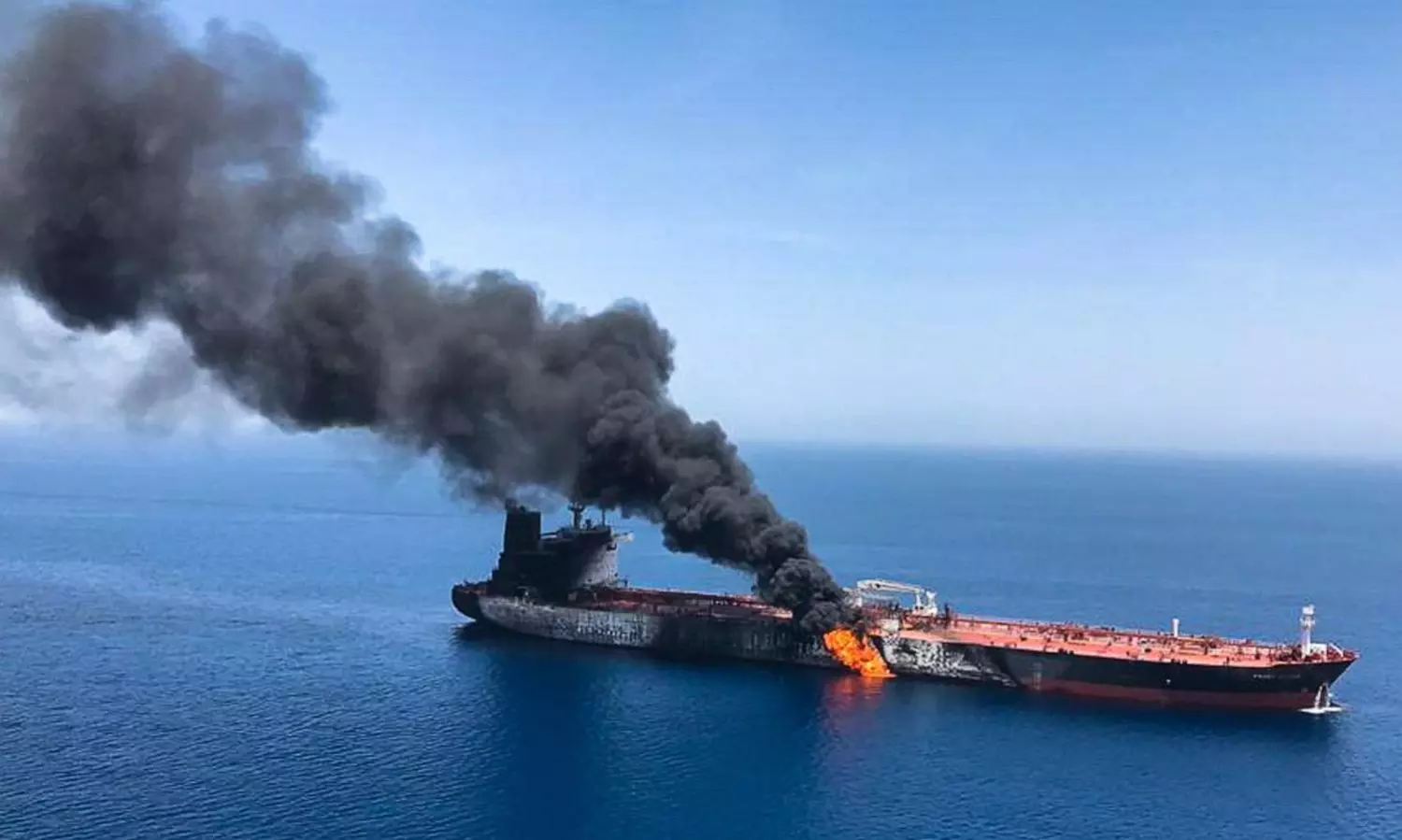 Drone strike on ship off coast Gujarat: US accuses Iran