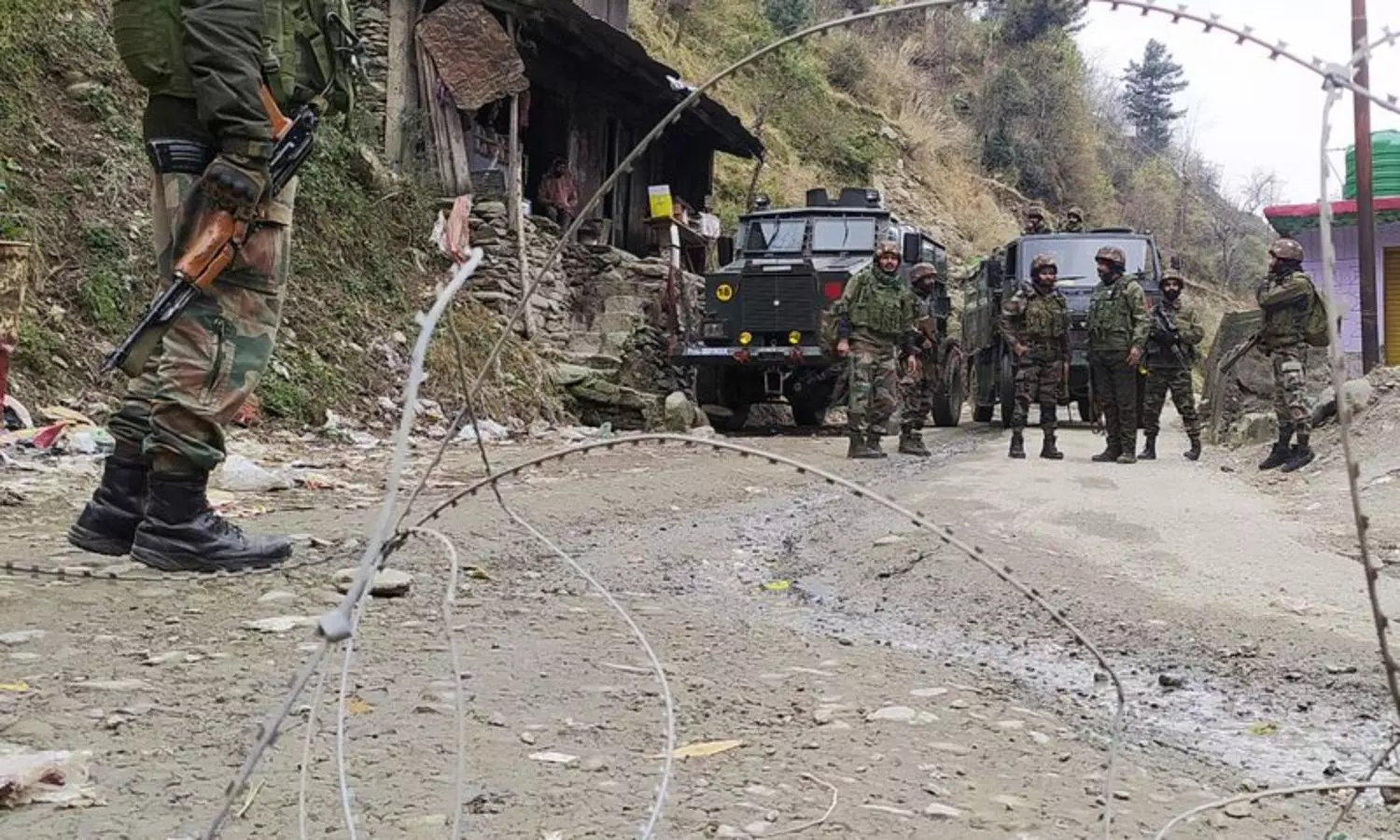 Of the blood in Kashmir