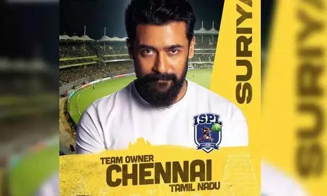 Actor Suriya acquires ownership of Chennai team in ISPL