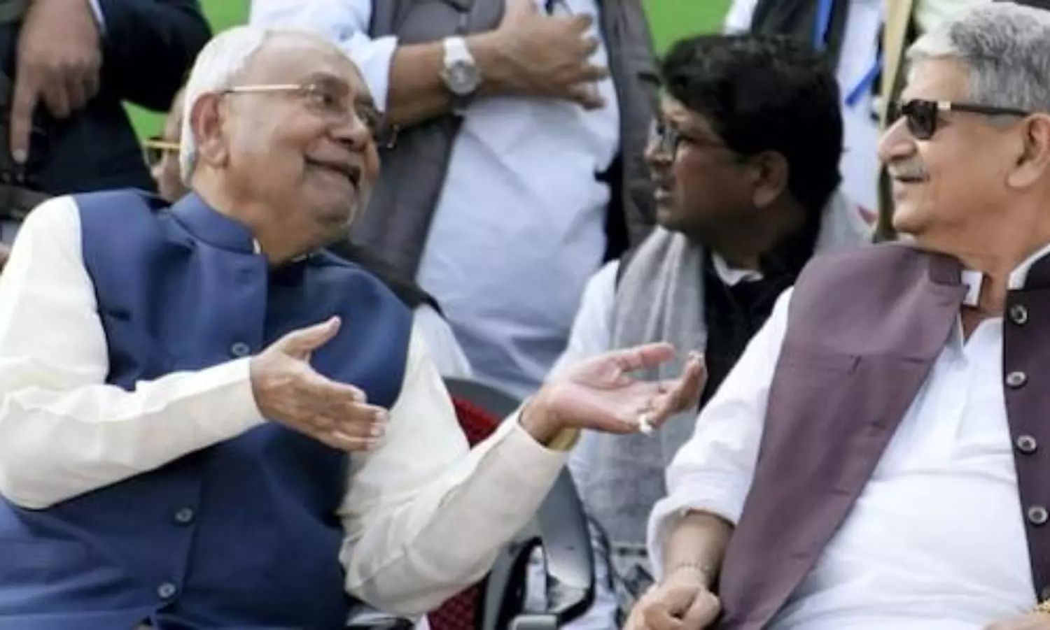 Nitish Kumar takes helm as JDU chief; Lalan Singh steps down