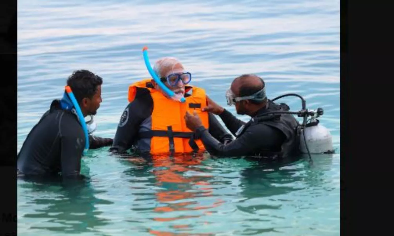 PM Modi shares pics of his snorkelling adventures in Lakshadweep