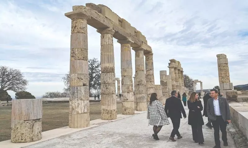 Greece reopens ancient palace, where Alexander the Great was crowned