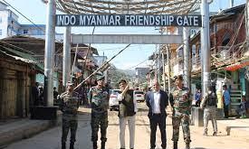 India Myanmar border