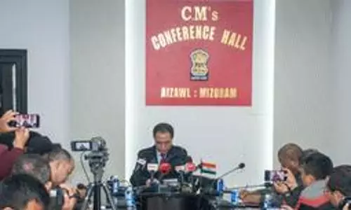 CM announces handing over of Mizoram airport to AAI or Adani Group