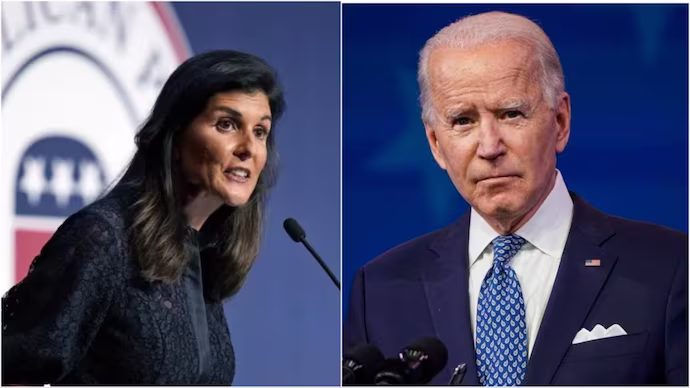 Haley accuses Biden of offensive speech at church of racist mass shooting