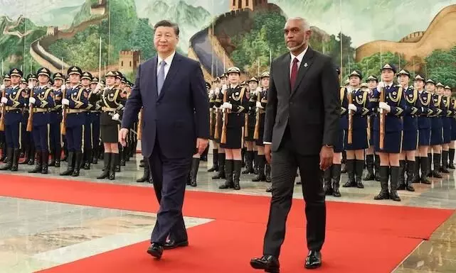 Strongly opposes external inference into Maldives: China