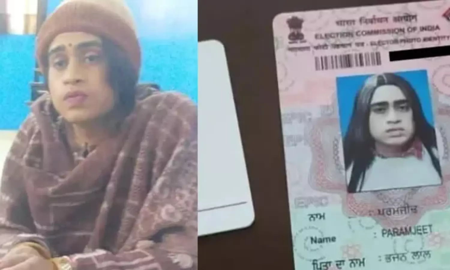 Man in makeup, girls attire, caught impersonating girlfriend in exam