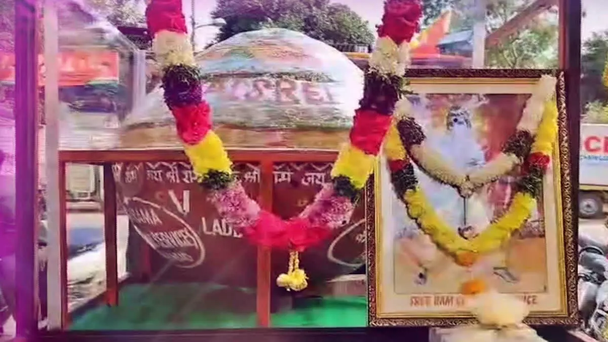 Hyderabad man makes 1,265 kg laddu as offering for Ram Temple