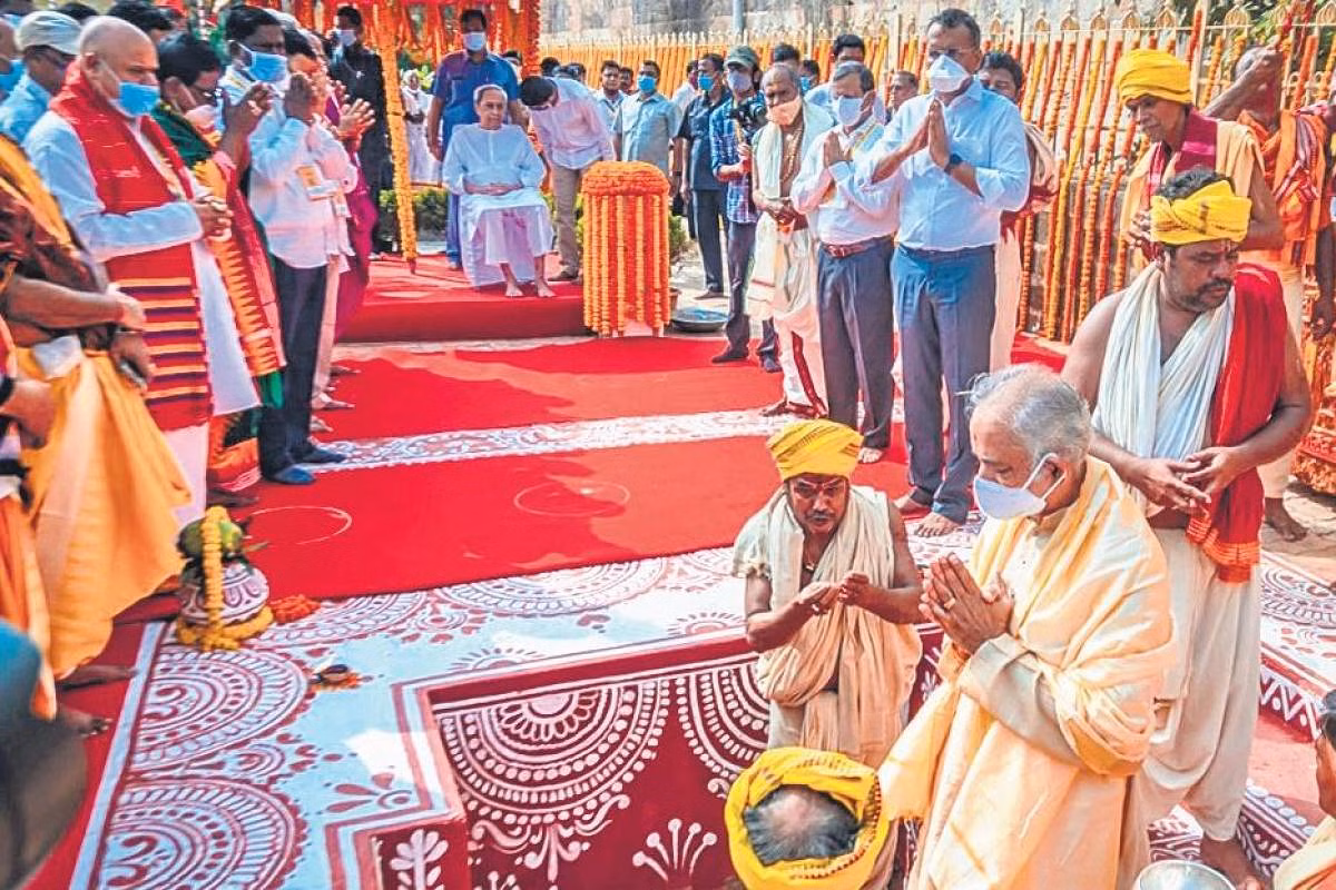 Naveen Patnaik’s Puri temple event aims to outwit BJP’s Ayodhya gala