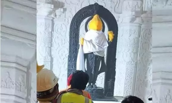 Ram Lalla idol installed as Ayodhya getting ready for the big day