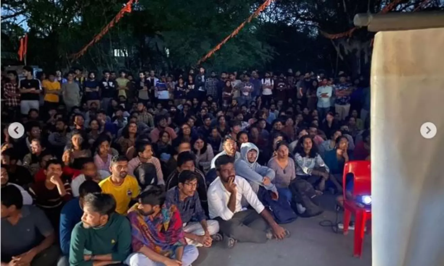 Students at KR Narayanan Institute in Kottayam screen ‘Ram Ke Naam’ despite RSS threat