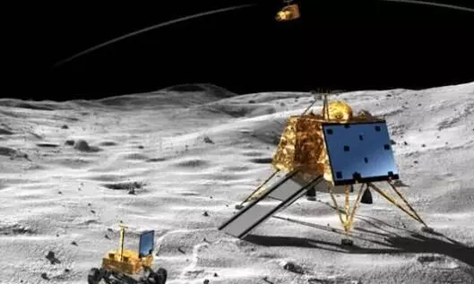 NASA Spacecraft locates Indias Chandrayaan-3 Lander on Moon