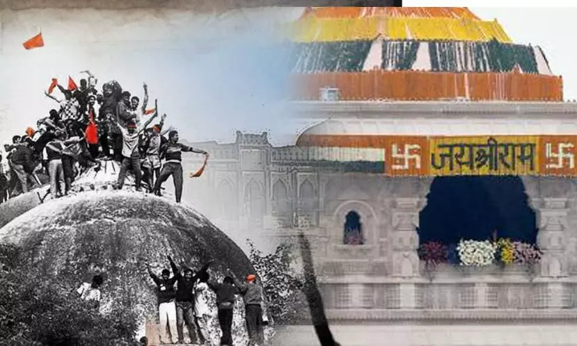 Global media reflects on Babri Masjid as Indian media celebrate Ram temple