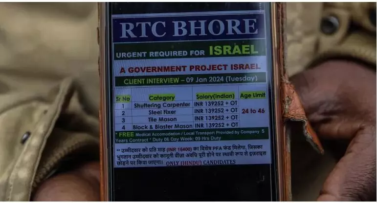 Indian workers choosing conflict-hit Israel challenges India’s economic success claims