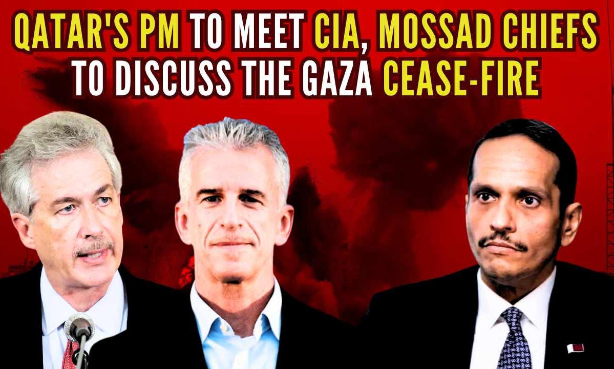 CIA and Mossad to meet Qatari officials for Gaza hostage deal talks CIA and Mossad to meet Qatari officials for Gaza hostage deal talks
