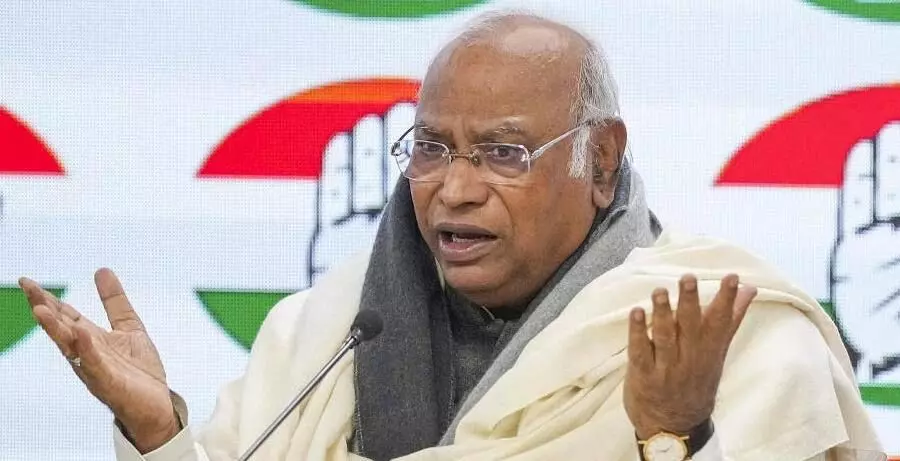 Kharge claims India may have dictatorship if Modi wins 2024 polls