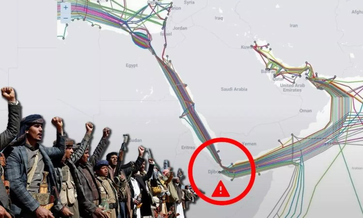 Telecom firms fear Houthi threats to critical Red Sea internet cables