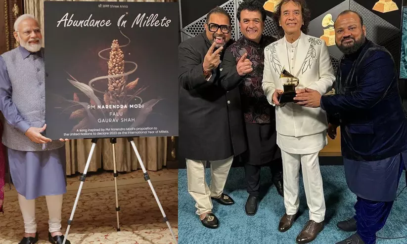 Grammy Awards: PM Modi’s album lost to Zakir Hussain- Shankar Mahadevan’s Shakti