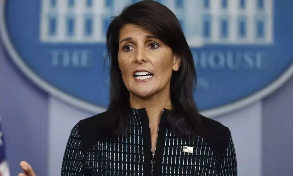 India played smart; stays close with Russia: US Nikki Haley