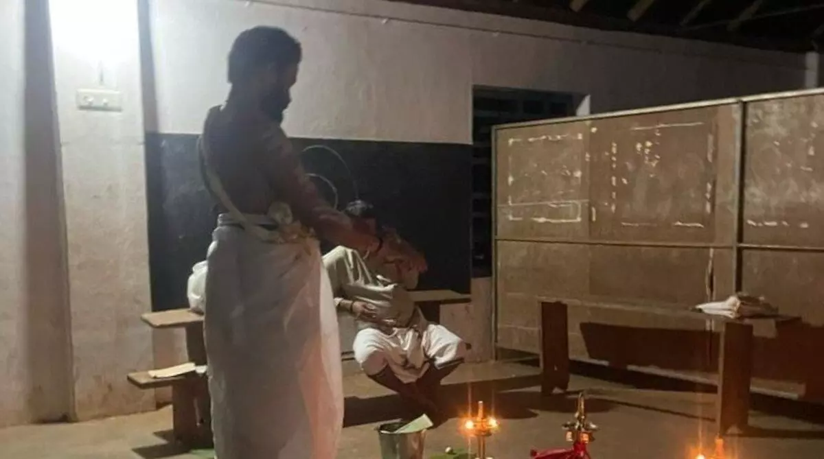 BJP workers allegedly perform pooja in govt-aided school; Kerala govt initiates probe