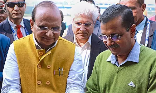 LG address highlighting AAP govt achievements interrupted by BJP MLAs