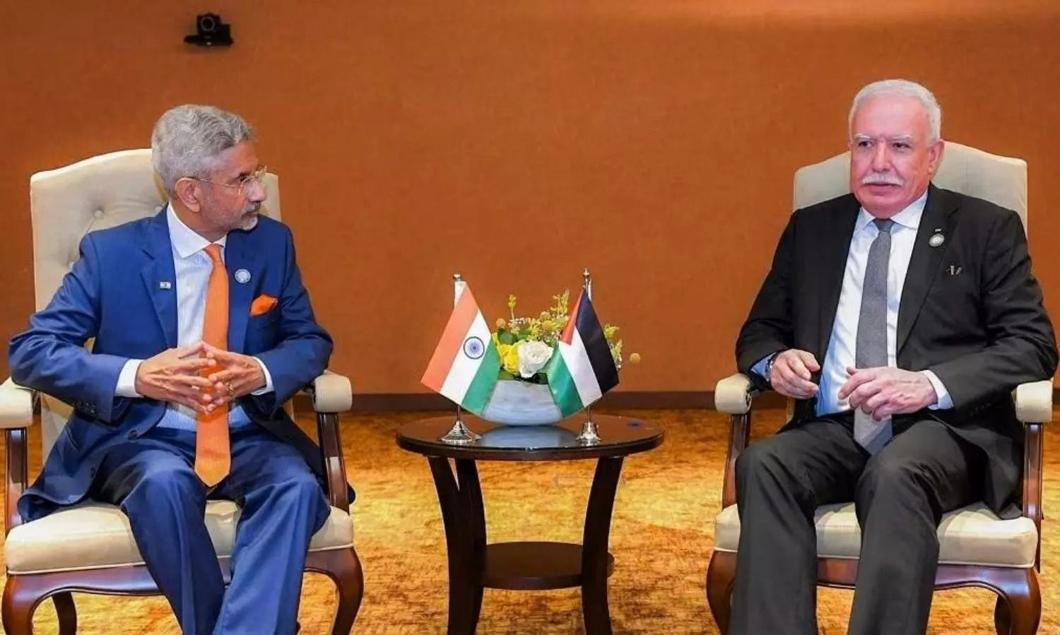 Jaishankar discusses Gaza crisis with Palestinian FM Riyad al-Maliki