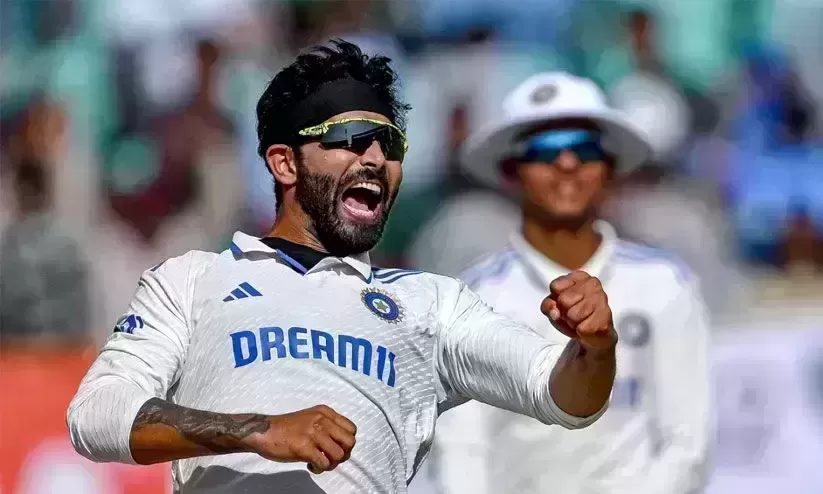 England Test 3: Jadejas spin-magic India wins for record 434 runs