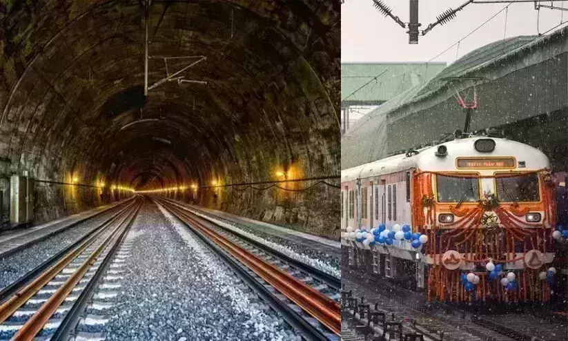 Prime Minister opens Indias longest rail tunnel in Jammu