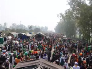 Delhi-Gurugram border security tightened amid farmers protest