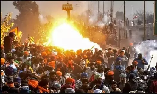Farmers & cops clash in Haryana; Hisar becomes battlefield