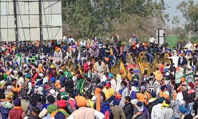 farmers march