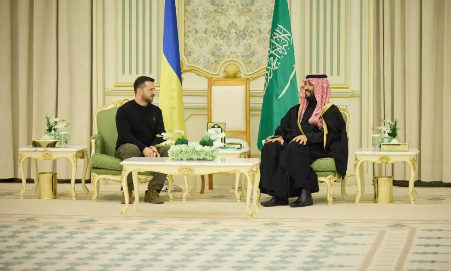 Zelenskyy visits Saudi, Crown Prince pledges to resolve Ukrainian Crisis