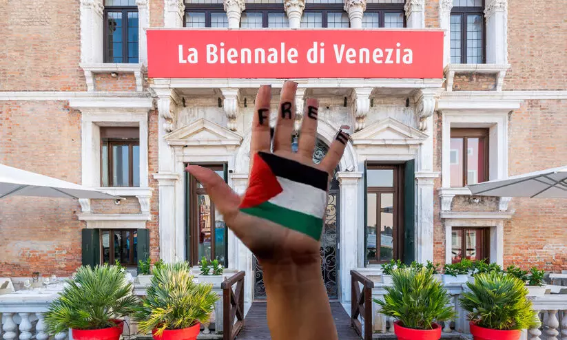 Global artists call Venice Biennale ‘platforming genocidal apartheid’ Israel