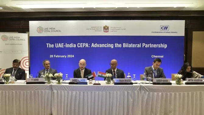 UAE and India convene in Chennai, Targets $100bn worth Gulf Trade