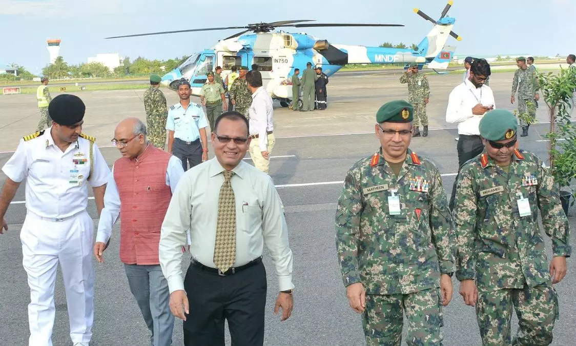 India to withdraw military personnel from Maldives as Indian civilians take charge India to withdraw military personnel from Maldives as Indian civilians take charge