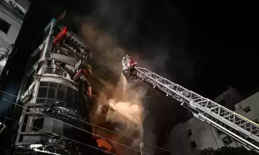 43 killed in deadly fire in 7-storey building in Bangladesh