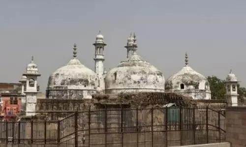 Petition in UP court to remove shoe stands in Gyanvapi complex