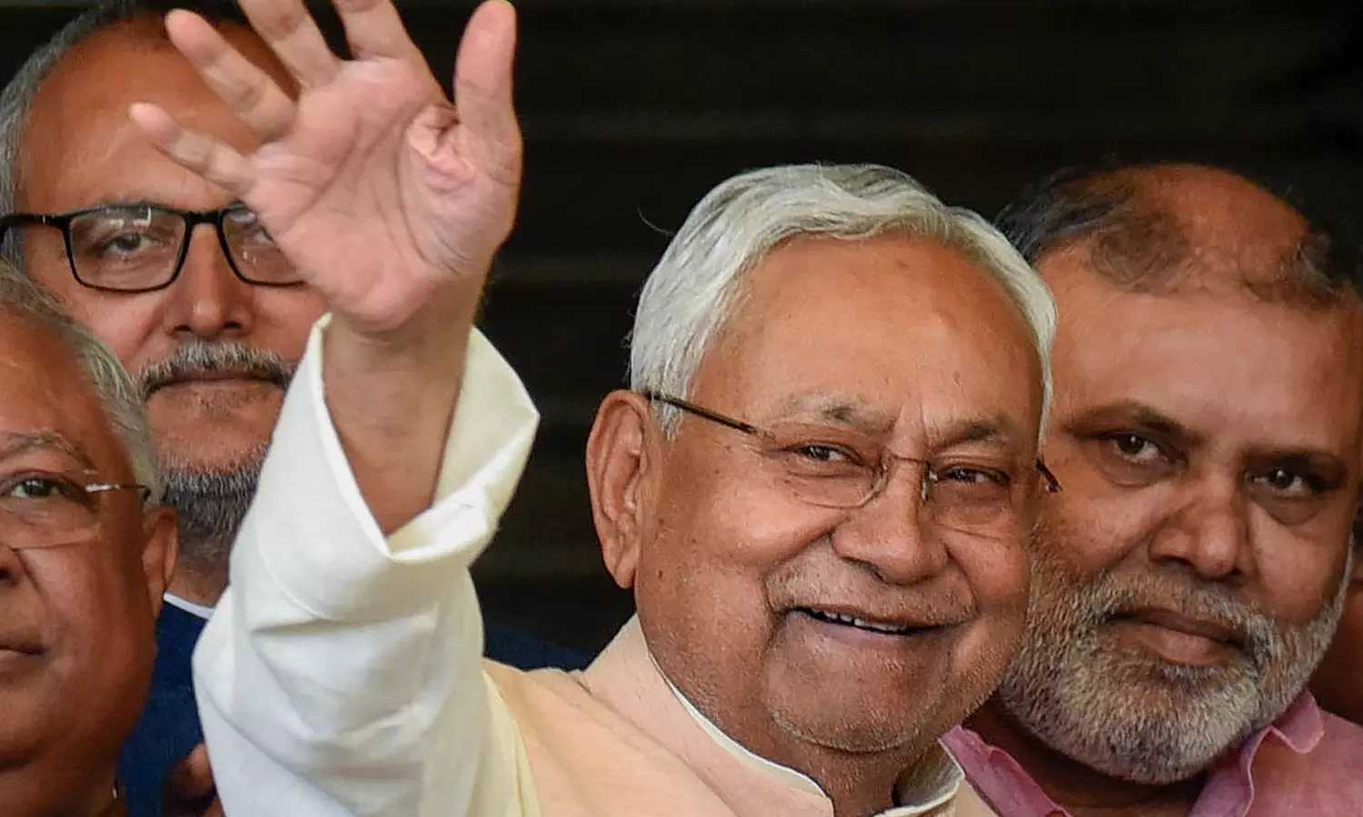 Nomination papers for re-election to legislative council filed by Nitish Kumar