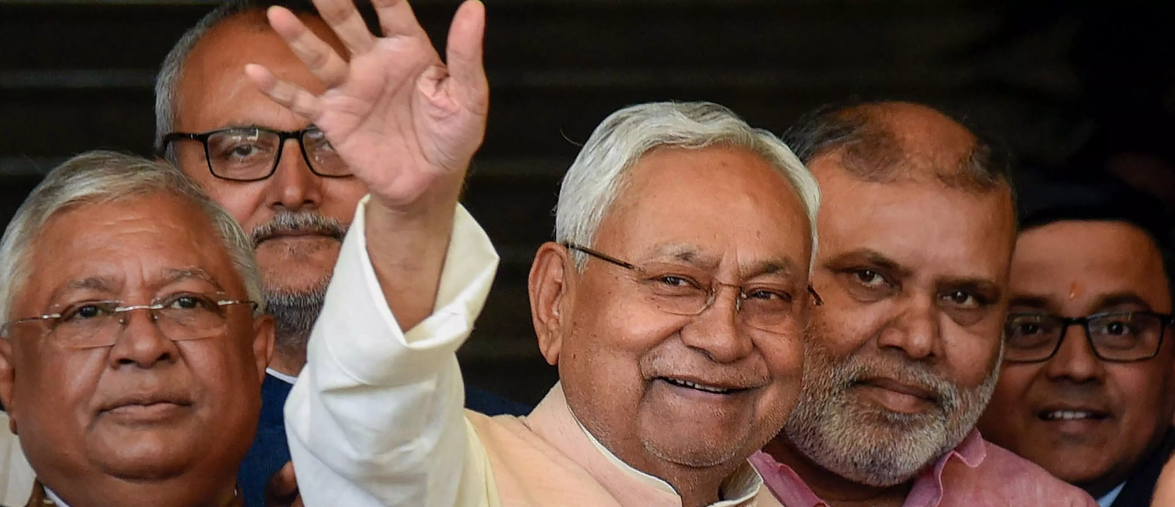 Nomination papers for re-election to legislative council filed by Nitish Kumar
