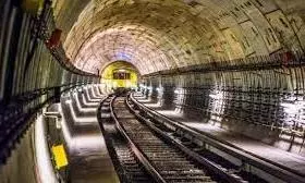 under river metro station